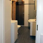 펜션 Tervakosken Tervaniemi Hirsimoekki & Oma Sauna *